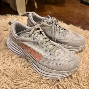 Hoka Women's Gray Athletic Shoes